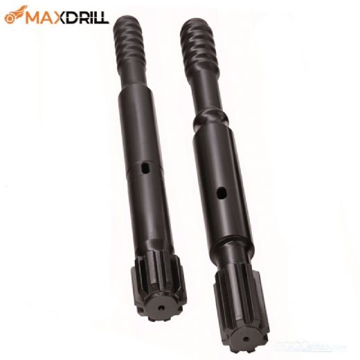 Maxdrill Adaptadores de vástago T38 /T45/T51 de alto rendimiento para perforadora roca Atlas Copco
