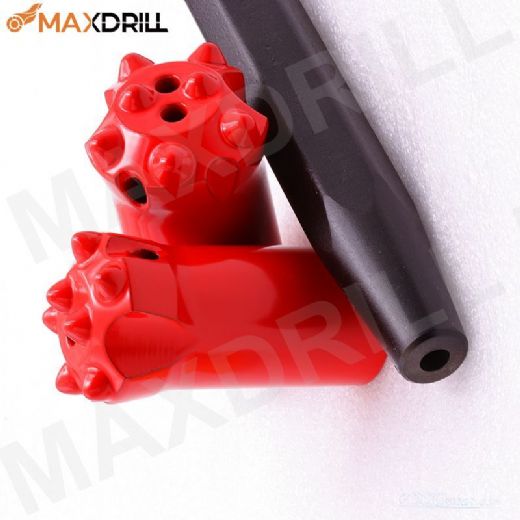 Mining Rock Drilling Tools Taper Drill Button Bit 7 Degree 34mm32mm36mm