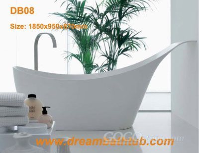 Stone composite bathtub