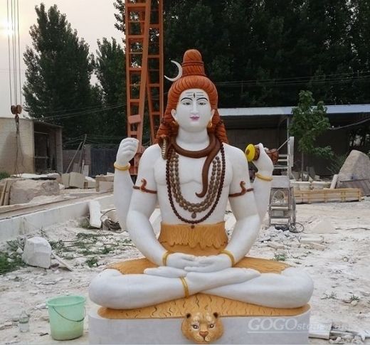 Buddha Priest God Human Statue Sculpture China Marble