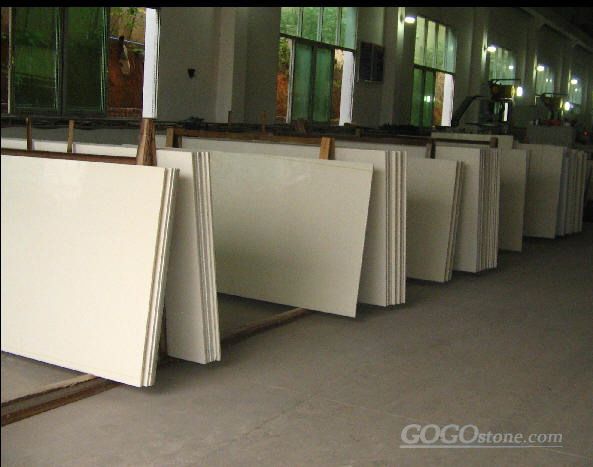 beige crystallized stone