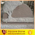 natural tree shape granite tombstone