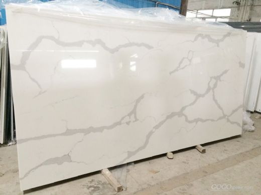 White Artificial Stone-Calacatta