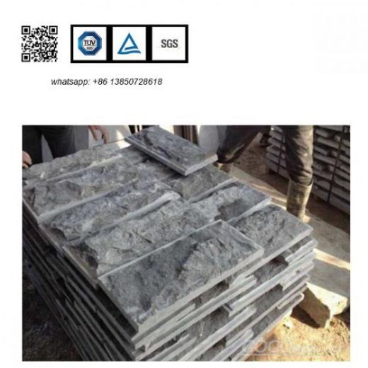 Blue stone mushroom for wall tiles