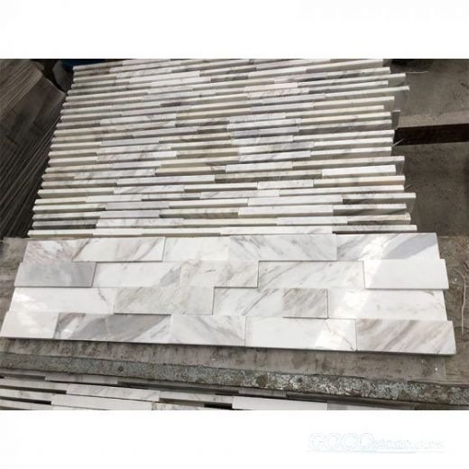 Vokalas white marble mosaic tile