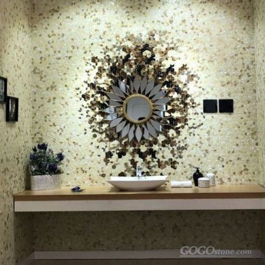 Customized mosaic murals for wall bathroom tile