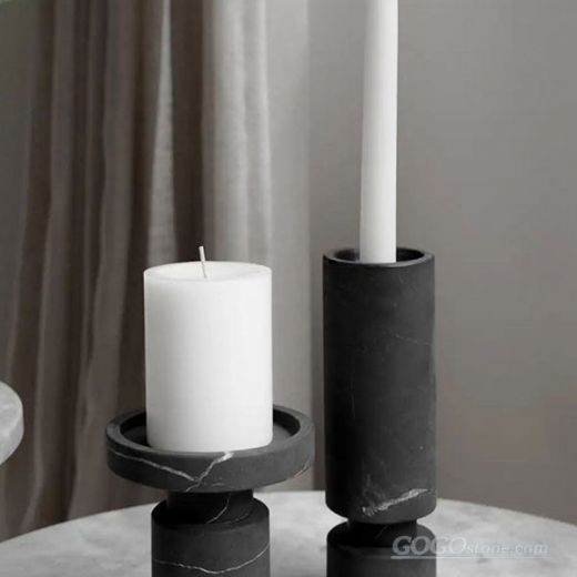 marble candle holder