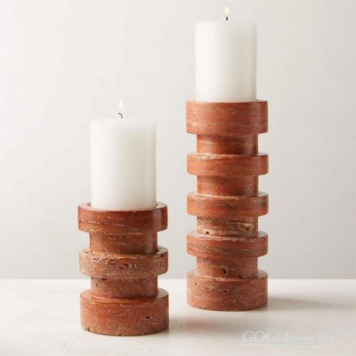 marble candle holder