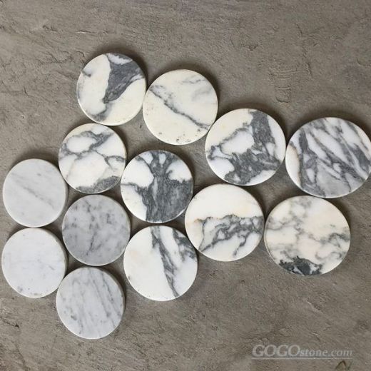 marble coaster tile
