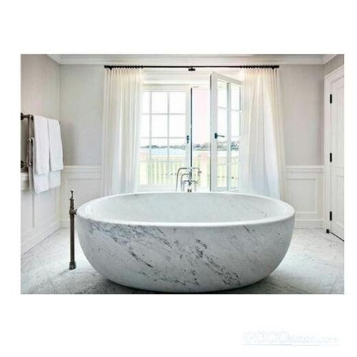 marble bathtub