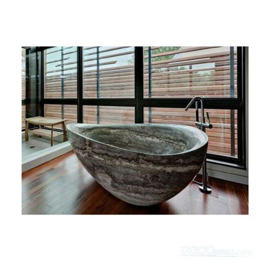 Custom bathtub solid marble tub