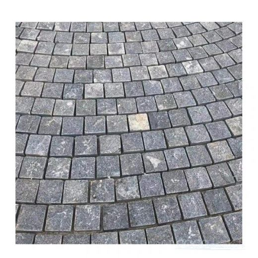 Antislip stone paver grey granite paving Tile