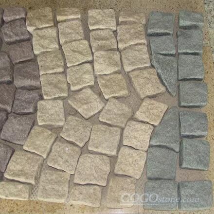 cobble stone paving tile