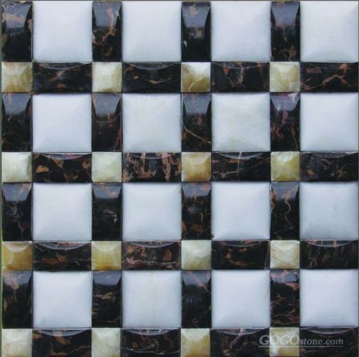 China onyx marble mosaic