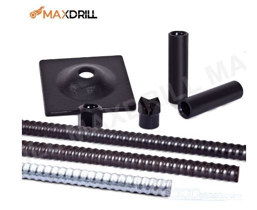Maxdrill Self-Drilling Rock Bolt Accessories