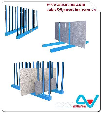 SLAB RACK SRK10R WITH RUBBER LINING frame for stone, stone storage a frame, truck aframe, stone rack