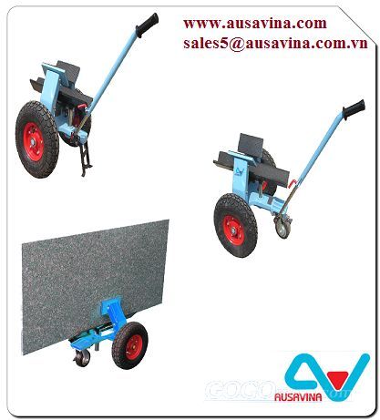 SELF LOCKING DOLLIES buddy for stone, stone buggy, stone moving cart, stone transporting cart,