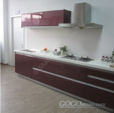 Red Lacquer Cabinets