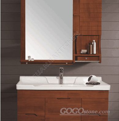 Wood Veneer Hanging Cabinets