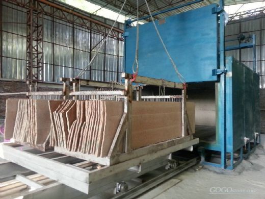 Stone electrolytic furnace