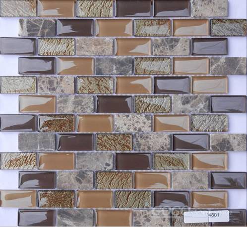 Glass Stone Mosaic Tile (SF234801)