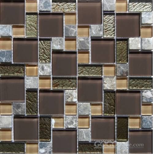 Glass Mosaic Tiles-SF4802