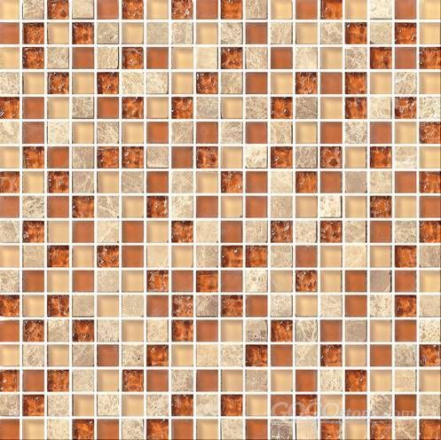 Crystal Mix Stone Mosaic Tile (SF15005)