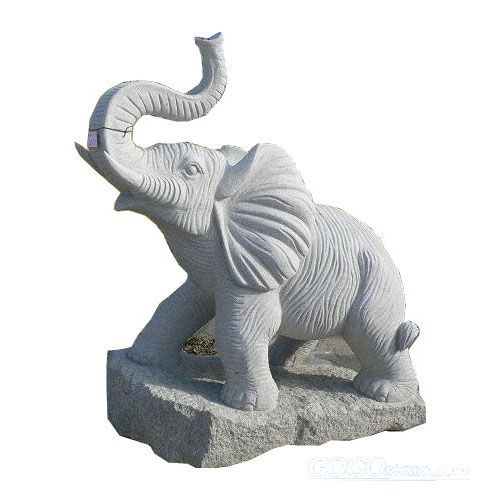 Grey granite Elephant