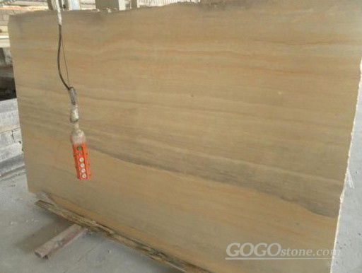 Yellow wood grain marble