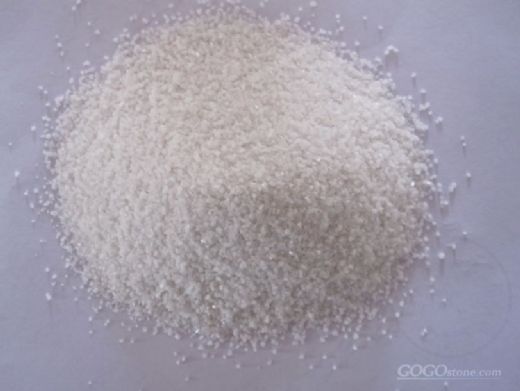 white quartz sand