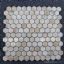 Oriental Jade Marble Polished 1″ Hexagon Mosaic Tile