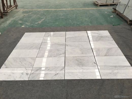 Carrara white tile in promotion
