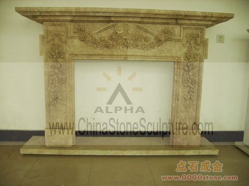 To Sell Travertine Stone Fireplace Surrounds