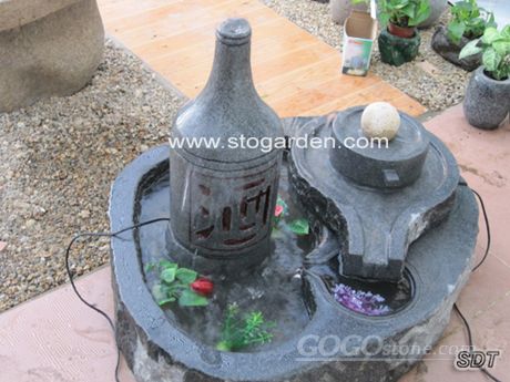 G654 water black granite