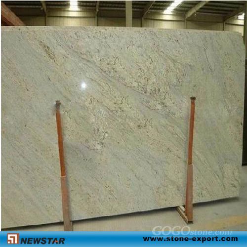 River White Granite slab