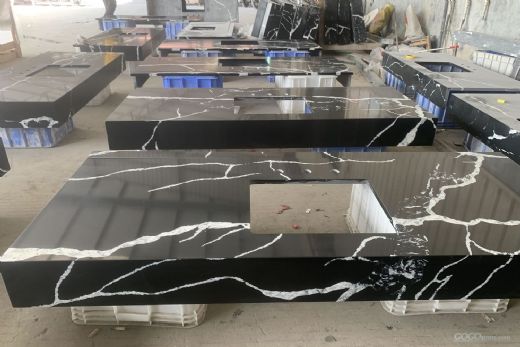 Empira Black Quartz Countertop