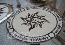 Marble Stone Medallion