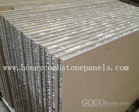 Stone Honeycomb Panels for curtain wall envelope