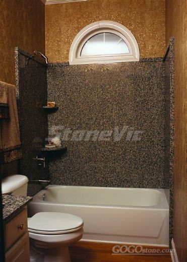 Fibergalss laminated granite-bathroom application