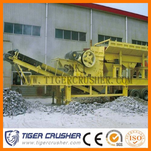 SH Series Mobile Jaw Crusher Plant