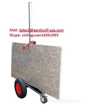 SAFETY SLAB DOLLY, Aardwolf  buddy for stone, stone buggy, stone moving cart, stone transporting car