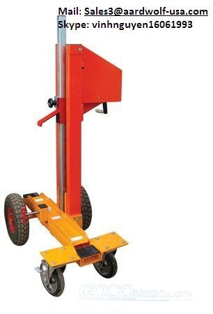 ELEVATING HAND CART, Aardwolf  buddy for stone, stone buggy, stone moving cart, stone transporting