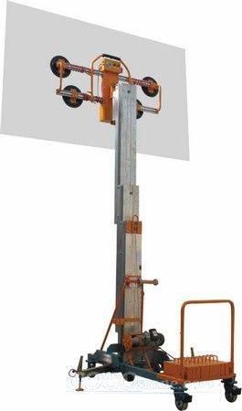 GLASS VACUUM LIFTING TROLLEY, Aardwolf  buddy for stone, stone buggy, stone moving cart, stone trans