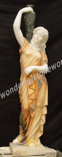 female stone statue