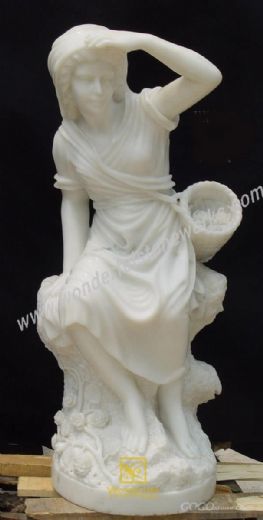 female stone statue