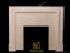 Cream bello limestone fireplaces