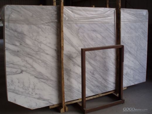 Statuario Marble Slabs & Tiles, Italian White Marble Slabs & Tiles, Beautiful White Marble