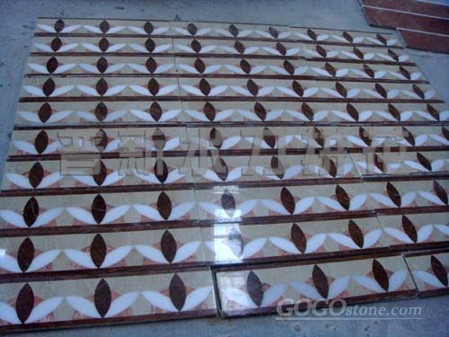 marble pattern border