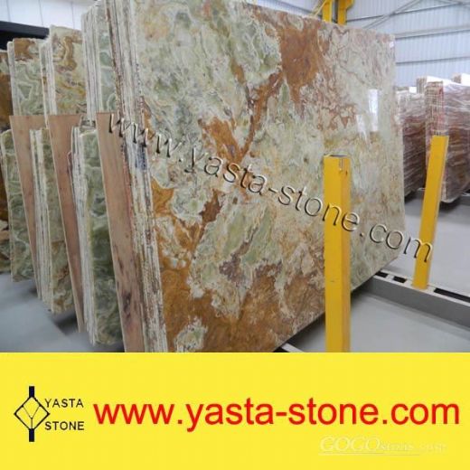 Cheap Marble Chinese Green Onyx Slabs