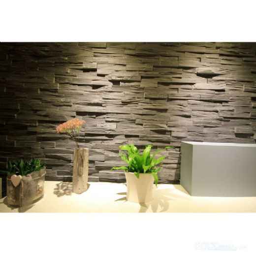 Natural Black Slate Stack Stone